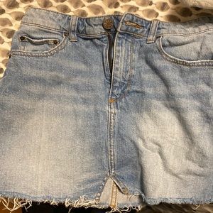 BDG denim mini skirt